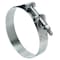 B & K Ideal Tridon 1-1/2 in. 1-5/8 in. 150 Silver Hose Clamp With Tongue Bridge Stainless Steel Band T-Bol 300100150553 - alternate 1